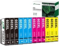 Greenjob 603XL Cartucce Compatibili per Epson 603 XL Multipack per Expression Home XP-2100 XP-2105 XP-3100 XP-4100 Workforce WF-2810 WF-2830 WF-2850 (3 Nero, 3 Ciano, 3 Magenta, 3 Giallo)