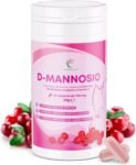 D Mannosio Cistite FloTree Lab, Integratore Vie Urinarie Donna Uomo Naturale, D-Mannosio Puro 2000 mg con Mirtillo Rosso, Pompelmo, Vitamina C, 40 Capsule