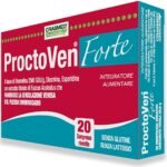 Proctoven Forte Emorroidi [ 20 Compresse ] – Integratore Plesso Emorroidario, Diosmina, Bromelina, Rimedi Naturali SENZA CREMA