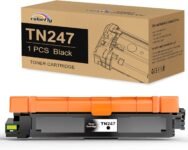 colorfly TN247 TN243 Cartucce di toner Compatibile per Brother TN247BK TN-247 TN-243 per DCP-L3550CDW MFC-L3730CDN MFC-L3750CDW HL-L3210CW HL-L3230CDW，1 Nero