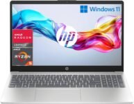 HP Laptop 15-fc0010sl, AMD Ryzen 5-7520U, RAM 8GB LPDDR5, SSD 512GB, AMD Radeon, Display 15.6” FHD SVA 250 Nits, Antiriflesso, Wi-Fi, 720p TNR Privacy Cam, Windows 11, Argento, Non convertibile