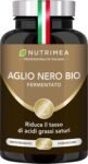 Aglio Nero Fermentato Biologico | Integratore Alimentare | 250 mg | Supporta la Circolazione | Antiossidante Naturale | 90 Capsule | Nutrimea