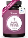 Cardo Mariano 4500mg, Carciofo, Tarassaco & Desmodium – Complesso Depurativo Fegato 4 in 1 con Silimarina – Integratore Naturale, Vegano, Senza Additivi – 90 Capsule – Vitavea