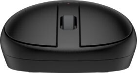 HP 240 Mouse Empire Wireless, Sensore Ottico da 1600 DPI, Bluetooth 5.1, 3 Pulsanti, Rotella di Scorrimento, Impugnatura Pratica e Funzionale, Elegante Design Ambidestro, Windows 11, Nero