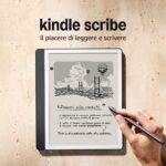 Amazon Kindle Scribe (16 GB) | Schermo ridisegnato con bordi uniformi. Ora puoi scrivere nei libri e nei documenti | Penna premium inclusa | Grigio tungsteno