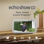 Echo Show 5 (Ultimo modello) | Schermo touch intelligente e compatto, con Alexa: controllo della Casa Intelligente e molto altro | Bianco