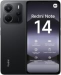 XIAOMI Smartphone Redmi Note 14, 6+128GB, Sistema fotografico con AI da 108MP, batteria da 5500mAh, display Eye-Care da 120Hz, funzionalità AI (caricabatterie non incluso), Nero