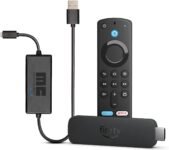 Amazon Fire TV Stick 4K di Amazon + Mission Cables Cavo di Alimentazione USB per Fire TV
