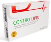 Bandini® Controlipid®, Riso Rosso Fermentato, Coenzima Q10, Acido Folico, Cardo Mariano, Mantiene Livelli Normali di Colesterolo nel Sangue, Complesso per Funzione Digestiva ed Epatica, 30 Capsule
