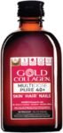 GOLD COLLAGEN Multidose 40+ – Collagene Integratore Antiossidante e Supporto Sistema Immunitario con Vitamina C e D, Collagene Marino con Acido Ialuronico e Biotina Capelli, Pelle, Unghie e Ossa 300ml
