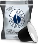 Caffè Borbone Respresso, Miscela Nera – 100 Capsule – Compatibili con le Macchine ad uso domestico Nespresso