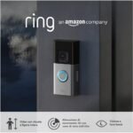Ring Battery Video Doorbell Pro di Amazon | Videocitofono senza fili, video a figura intera, rilevazione di movimento 3D, visione notturna a colori, wi-fi | Ring Home: 30 gg. prova gratuita