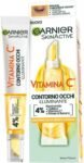 Garnier SkinActive Contorno Occhi Illuminante, Vitamina C, Per uno Sguardo Più Fresco e Riposato, Antirughe, 15 ml