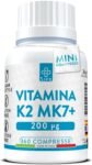 Vitamina K2 Mk7 200 mcg 360 Mini Compresse PiùLife, 1 Al Giorno, 100% All Trans Menachinone, K2 Vitamina K Deposito Calcio Integratore Ossa E Articolazioni E Cartilagine