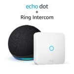 Echo Dot (5ª generazione, versione 2022) + Ring Intercom di Amazon | La combinazione ideale per una casa più intelligente