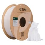 eSUN Filamento PLA+ 1.75mm, Filamento per Stampante 3D PLA Plus, Precisione Dimensionale +/- 0.03mm, Bobina da 1kg (2.2 libbre) Filamento per Stampa 3D per Stampanti 3D, Bianco