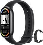 Xiaomi Smart Band 10 (2025)- Mi Smartwatch, Schermo AMOLED 1,72″, Autonomia 21 giorni,150+ Modalità Sportive, Monitoraggio Della Frequenza Cardiaca, HyperOS 2, 5ATM Cinturino in omaggio