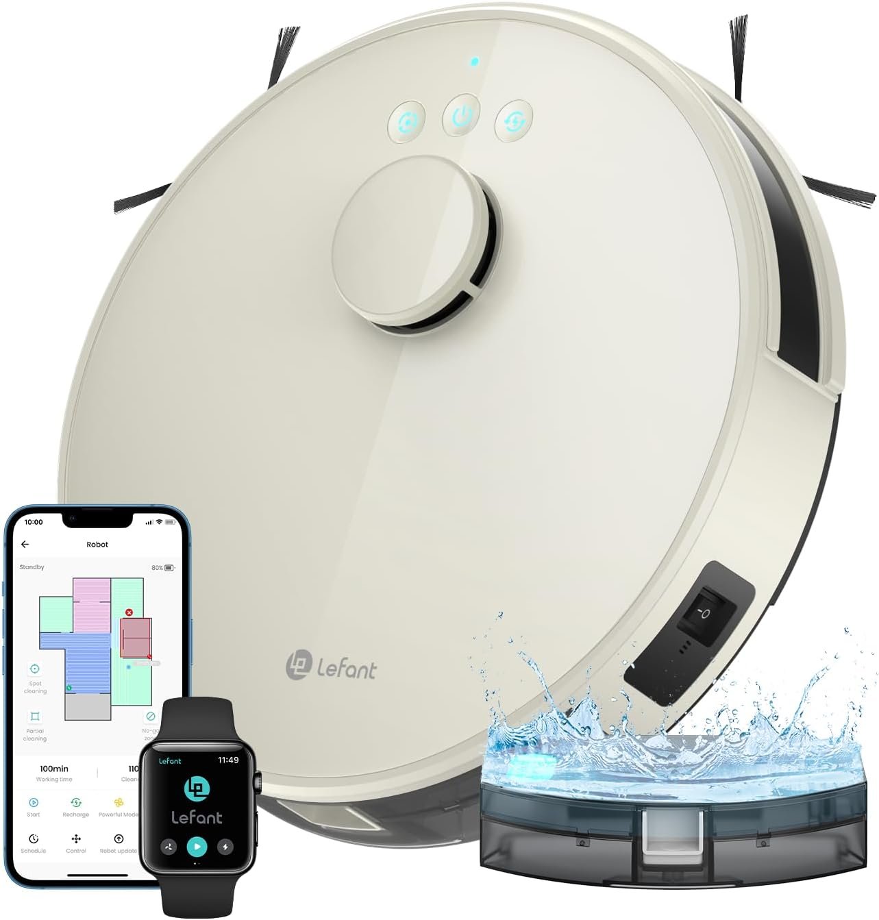 Innvitop Deumidificatore Casa Muffa 16L/24h con Display Digitale Dell’umidità, Deumidificazione Smart, Asciugabiancheria, Timer, Tanica Estraibile, per Camera da Letto, Cantina, Lavanderia