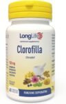 LongLife® Clorofilla | Con clorella e spirulina | Antiossidante naturale | Depurazione e difese immunitarie | Fino a 2 mesi di trattamento | Vegano e senza glutine
