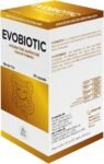 EVOBIOTIC – Integratore Alimentare per Favorire l’Equilibrio della Flora Intestinale, a Base di Probiotici, Anche per Vegani, Senza Glutine e Naturalmente Senza Lattosio, Made in Italy, 30 Capsule