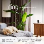 Ring videocamera interna (Indoor Camera 2ª gen.) | Telecamera di sorveglianza per animali domestici, audio bidirezionale, copertura per la privacy | Ring Home: 30 gg. prova gratuita | 3 telecamere