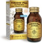 Dr Giorgini VERAVIS PLUS SUPREMO Pastiglie con Fermenti Lattici – 90 g (lassativo naturale con senna ed erbe che, favorendo la regolarità del transito, possono aiutare in caso di stitichezza)