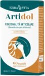 ERBA VITA Artidol 60 Capsule integratore alimentare a base di Boswellia e Artiglio del Diavolo, per un’azione mirata sulla funzionalità articolare