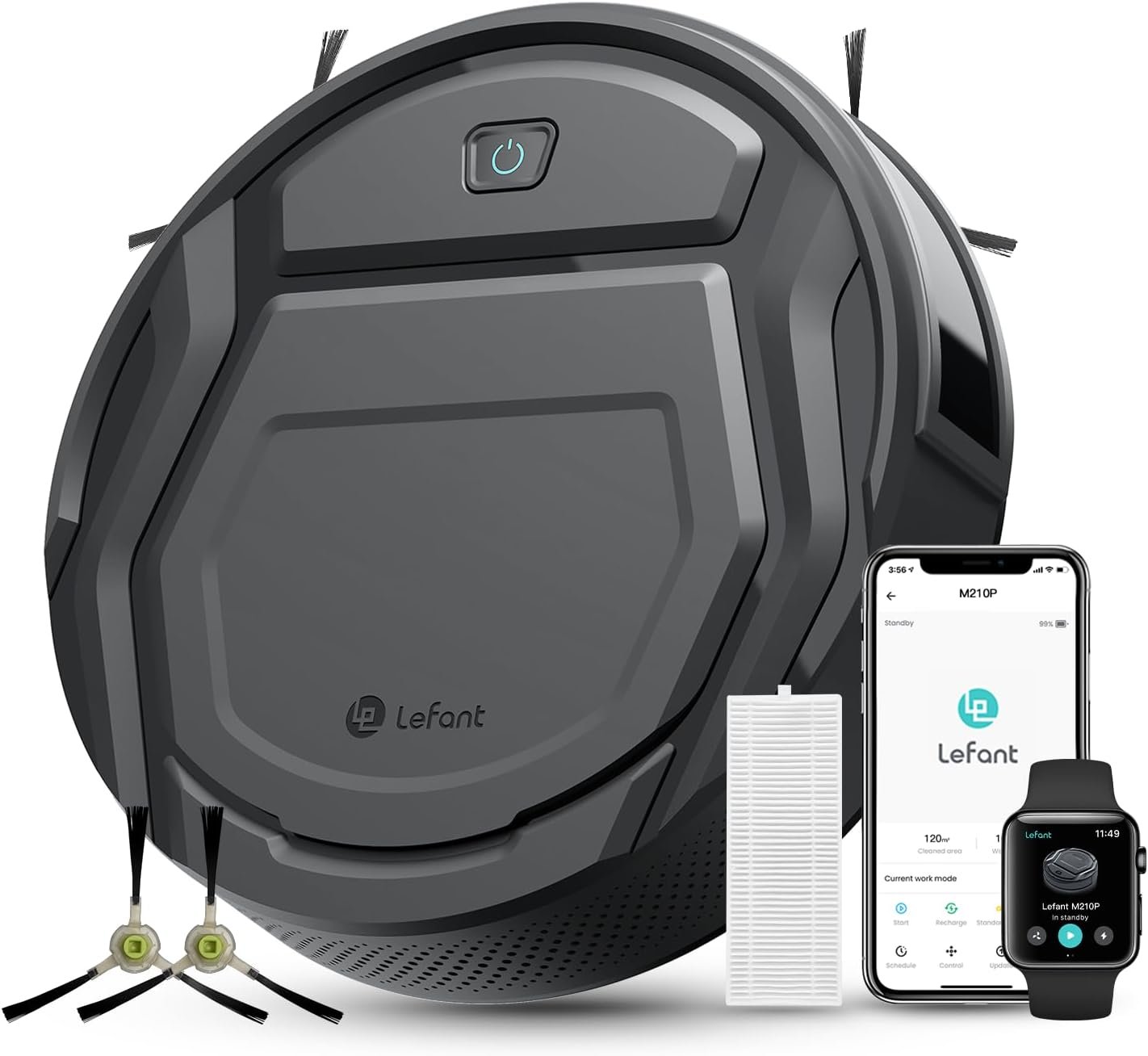 eSUN Filamento PLA+ 1.75mm, Filamento per Stampante 3D PLA Plus, Precisione Dimensionale +/- 0.03mm, Bobina da 3kg (6.6 libbre) Filamento per Stampa 3D per Stampanti 3D, Nero