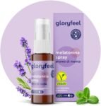 Melatonina Pura Spray, per Dormire Meglio 1mg con Valeriana, Passiflora, Melissa, Lavanda e Vitamine B6 & B1, Integratore per Addormentarsi, Gusto Menta Dolce