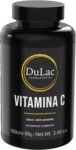 Dulàc – Vitamina C 1000mg Alto Dosaggio 180 compresse, Integratore di Vitamina C, Supporto e Funzionalità Difese Immunitarie, Protegge dai Radicali Liberi, Antiossidante Naturale.