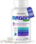 Magbis Magnesio Bisglicinato e Malato 120 Capsule da 500 mg – Alta Biodisponibilità, Integratore per Muscoli e Sonno, Made in Italy