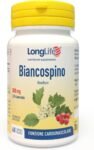 LongLife® Biancospino | Estratto di biancospino titolato 2,5% in iperoside | Minimo 600mg di biancospino | Benessere cardiovascolare e mentale | Fino a 1 mese di trattamento | Vegano e senza glutine