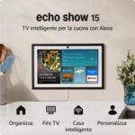 Amazon Echo Show 15 | Schermo intelligente Full HD da 15,6” con Alexa, Fire TV integrata e telecomando vocale Alexa