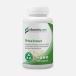 Vitaminity Ortica Extract – Integratori per Capelli e Integratore Prostata a Base di Ortica favorisce la Crescita Capelli Svolgendo una Azione Anticaduta – Formato da 120 Capsule