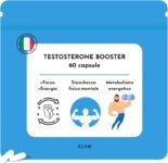 Testosterone Uomo Booster, Multivitaminico Made in Italy, 60 capsule, Con Tribulus Terrestris, Zinco, Maca, Ginseng, Ashwaganda, Muira puama, Guaranà, Fieno greco, +Energia, +Forza
