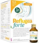 REFLUGEA FORTE Salugea – Controlli gli acidi dello stomaco – Spegni la sensazione di fuoco nello stomaco – con Malva, Mucosave® FG, Resina di Mastiha, Amla, Fico e Tiglio