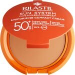 Rilastil Sun system Correttore Colore Bronzè, Coprente, Cremoso, SPF 50+, Resistente all’Acqua per Tutti i Tipi Pelle, 10g