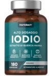 Iodio 150 mcg | 180 Compresse Vegane | Facili da Deglutire | Iodio e Selenio Integratore ad Alto Dosaggio | Alto Assorbimento | Iodine Supplement | di Horbaach