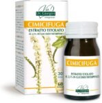 Dr Giorgini Integratore Alimentare, Monocomponenti Erbe Cimicifuga Estratto Titolato al 2,5% in Glicosidi Triterpenici Pastiglie – 30 g