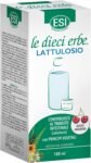ESI – Le Dieci Erbe Lattulosio, Integratore Alimentare con Cardo Mariano e Tarassaco, per la Regolarità del Transito Intestinale, Senza Glutine, 180 ml