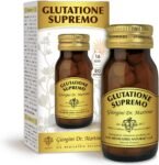 Dr Giorgini GLUTATIONE SUPREMO Pastiglie – 40 g (integratore di glutatione, carciofo, cardo mariano e tarassaco, utili per le funzioni depurative e la funzionalità epatica)
