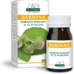 Dr Giorgini Integratore Alimentare, Monocomponenti Erbe Bardana Estratto Titolato al 2% in Inulina Pastiglie – 30 g
