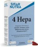 Sifar Nutra 4 Hepa | integratore depurativo fegato | per la normale funzionalità epatica | con carciofo, tarassaco, colina, silibina da cardo mariano | 30 capsule
