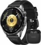 HUAWEI WATCH GT 6 46mm Nero + FreeBuds SE 3 Nero, Smartwatch, Display AMOLED da 1,47 pollici, Fino a 21 giorni, Ciclismo, Oltre 100 Modalità Sportive, iOS e Android, Pagamento NFC