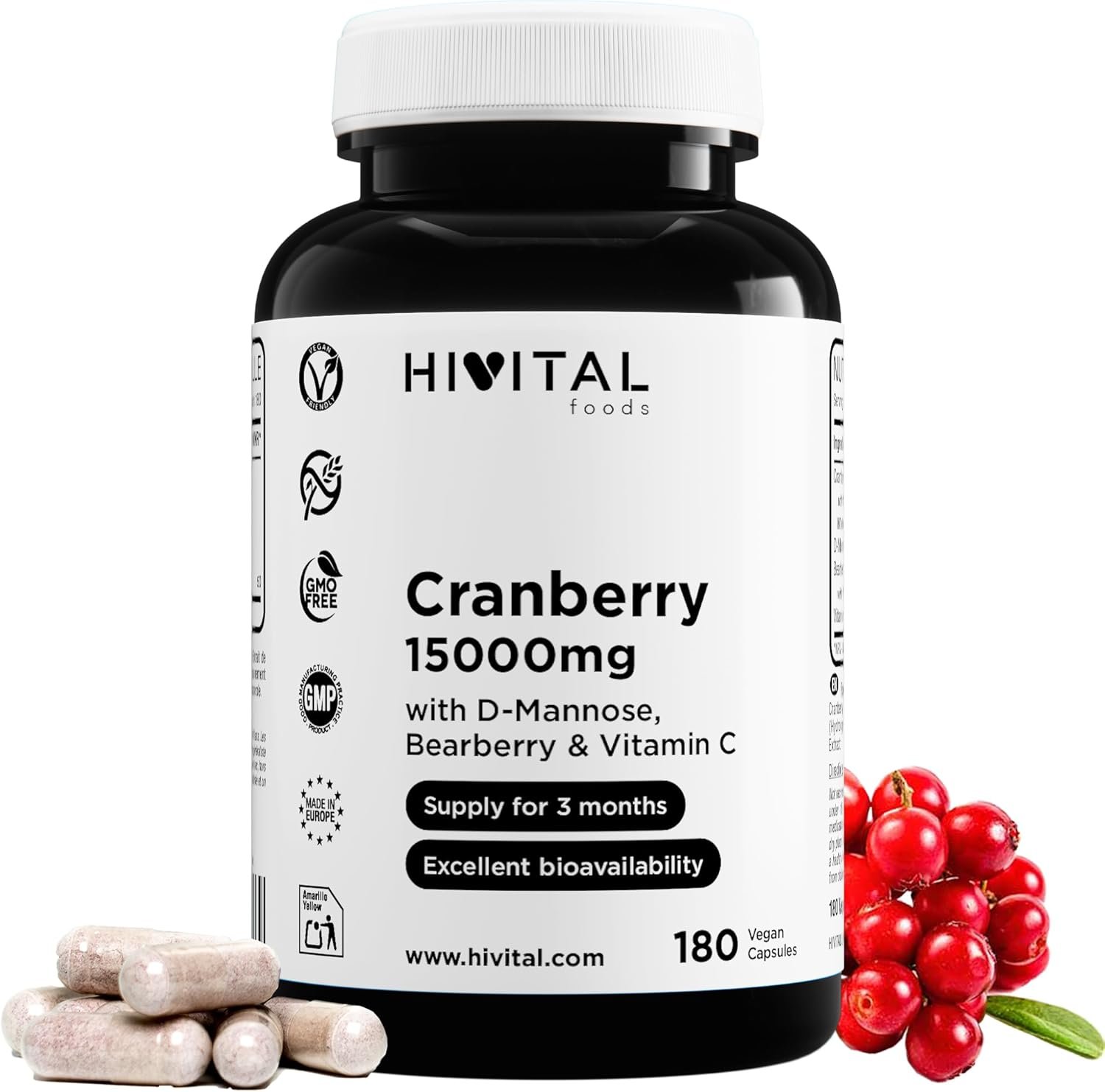 Collagene in polvere 500 g – 100% peptidi idrolizzati di collagene bioattivi – Collagene di tipo 1, 2 e 3 – Sapore neutro – Senza additivi