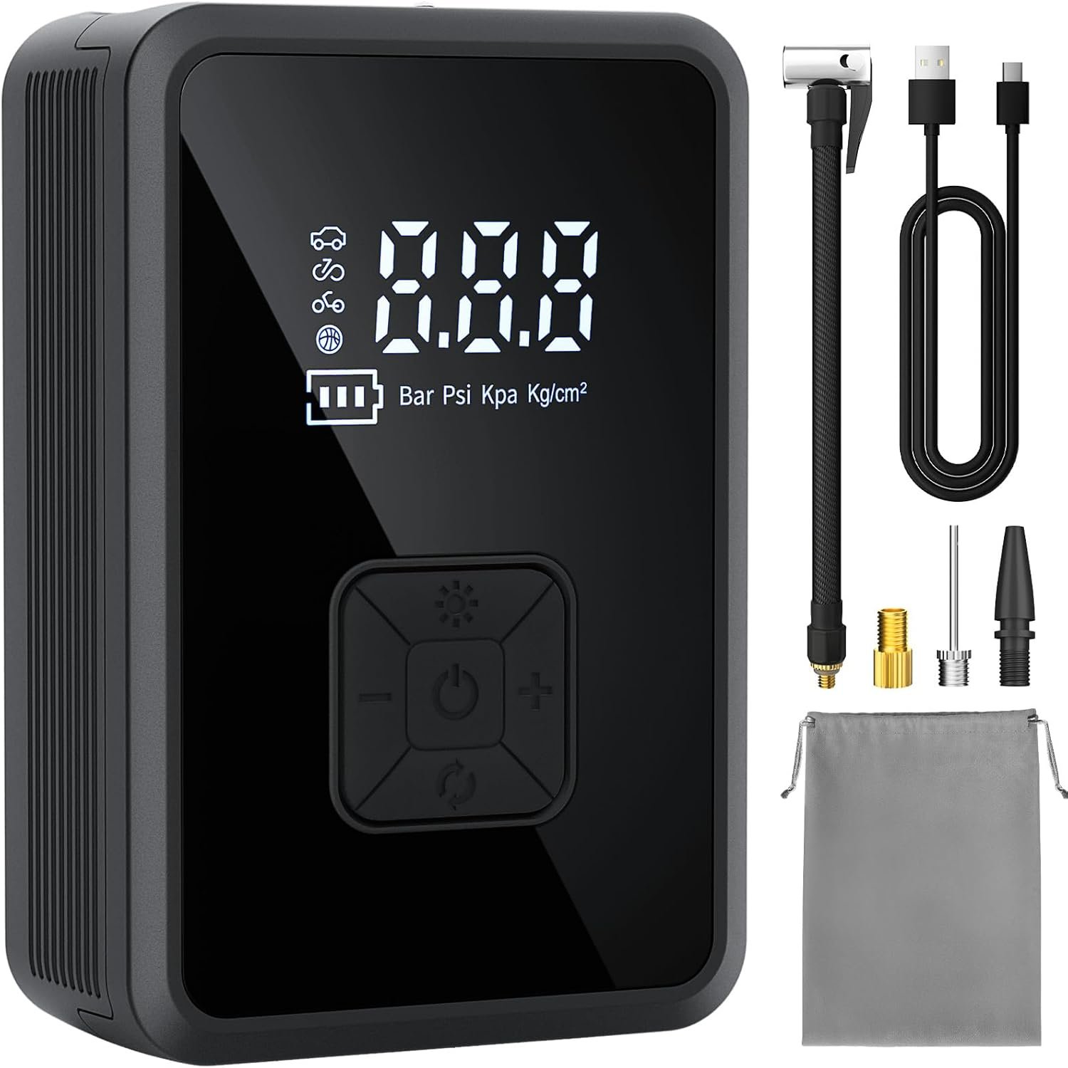 Asciugacapelli, 160.000 Giri/min Phon Capelli Professionale con 500 Milioni Ioni Negativi, 3 Velocità & 4 Temperature, Basso Rumore, Diffusore Magnetico e Ugello Inclusi