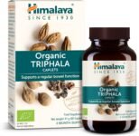 Himalaya Organic Triphala, Integratore per la Pulizia del Colon e la Digestione per la Stitichezza Occasionale, 688 mg, 60 Compresse, 2 Mesi di Fornitura