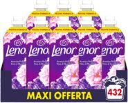 Lenor Ammorbidente Lavatrice Concentrato 432 Lavaggi (8×54), Ametista Rosa E Note Di Muschio, Offre Una Freschezza Duratura Per Un Letto Fresco Fino A 1 Settimana