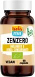 ISOLA PLUS Zenzero, Integratore Alimentare Biologico, 90 Capsule da 500mg, Senza Conservanti, Vegano e Bio