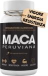 Maca Peruviana Pura – Estratto di Maca Nera Extra Forte Black Strong, Maca Rossa e Maca Gialla Andina in Capsule – Integratore Uomo e Donna per Energia, Vitalità, Fertilità e Libido